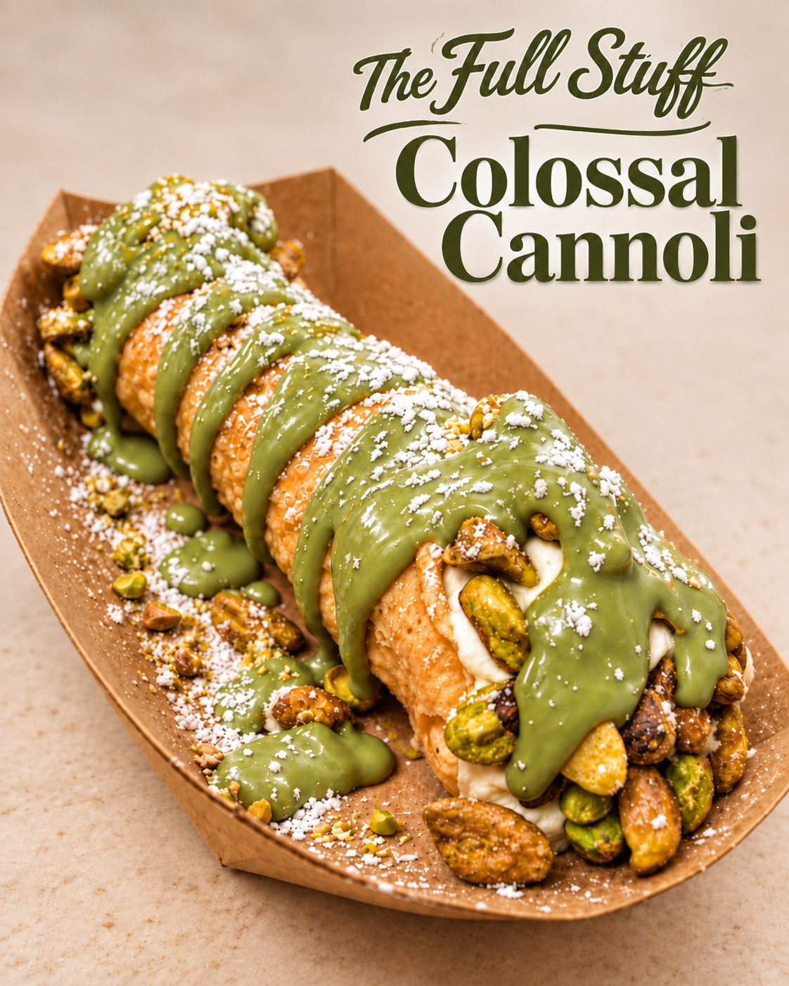 The Full Stuff Cannoli