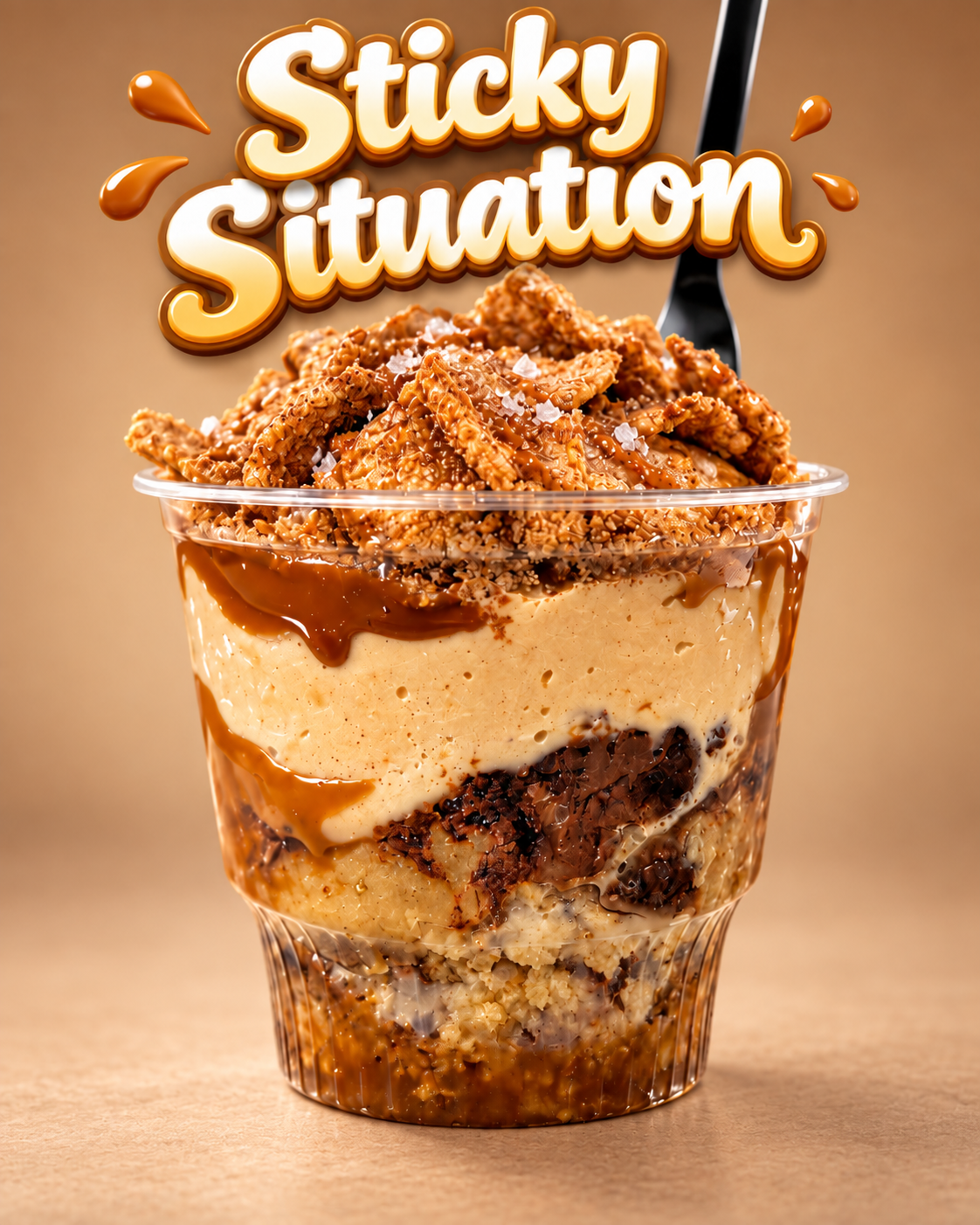 Sticky Situation Stuffed Cup